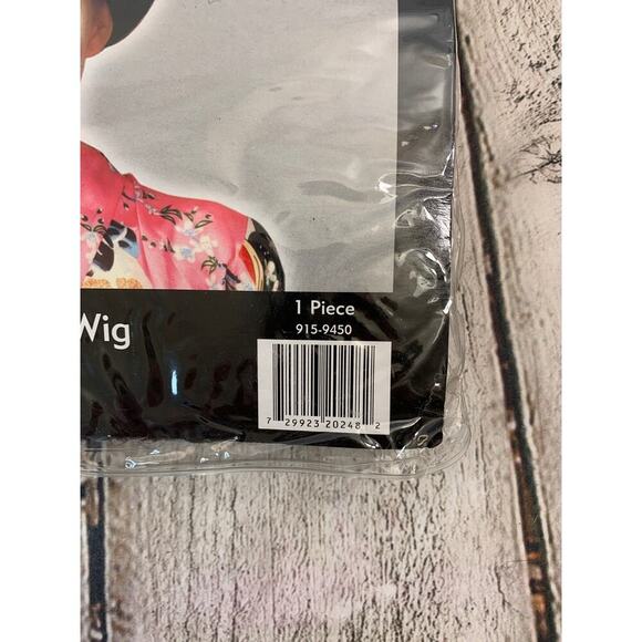 HOLIDAY INSPIRATIONS Unisex Geisha Wig / One Size - Picture 3 of 3